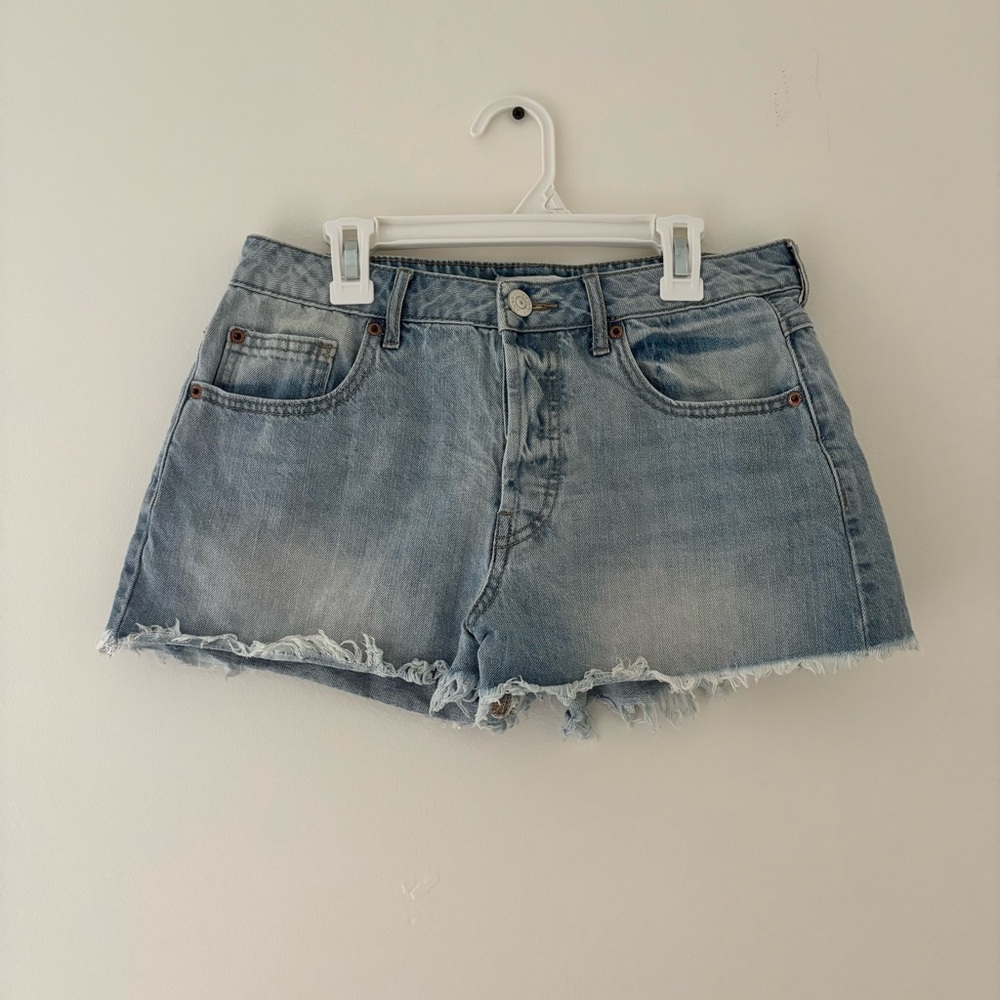 forever 21 denim mini shorts